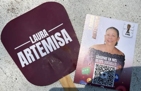 Artemisa desconoce propaganda con su nombre en desfile del 5 de mayo 