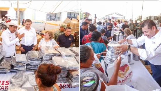 Con tianguis del bienestar, gobierno federal y estatal regresa al pueblo lo robado