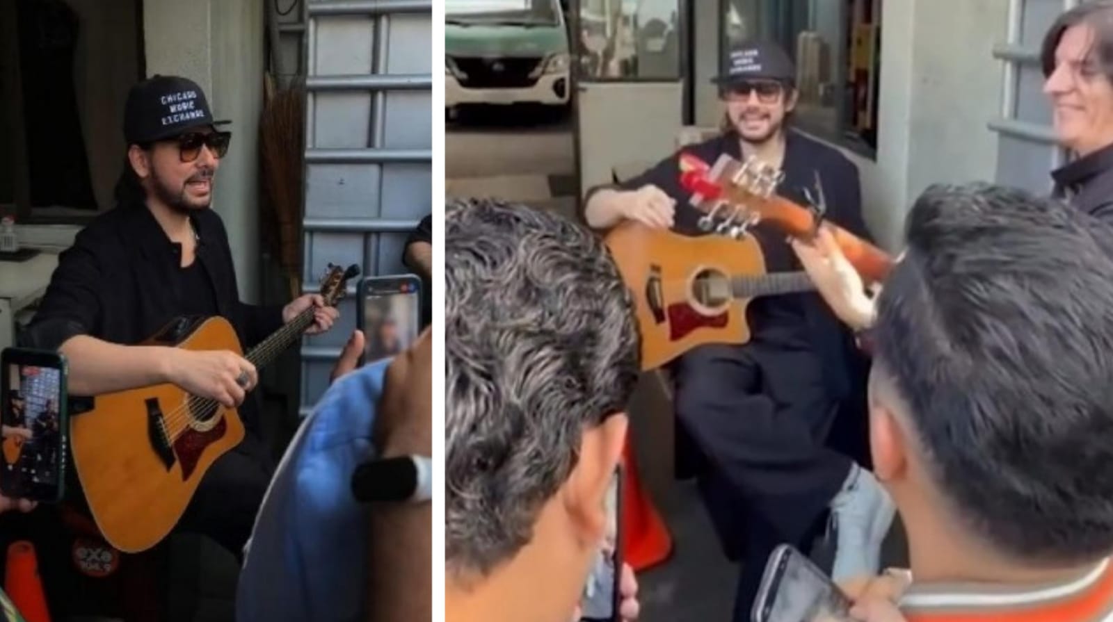 VIDEO No hubo bolillo, pero si Beto Cuevas con su guitarra para el susto tras el sismo en CDMX 