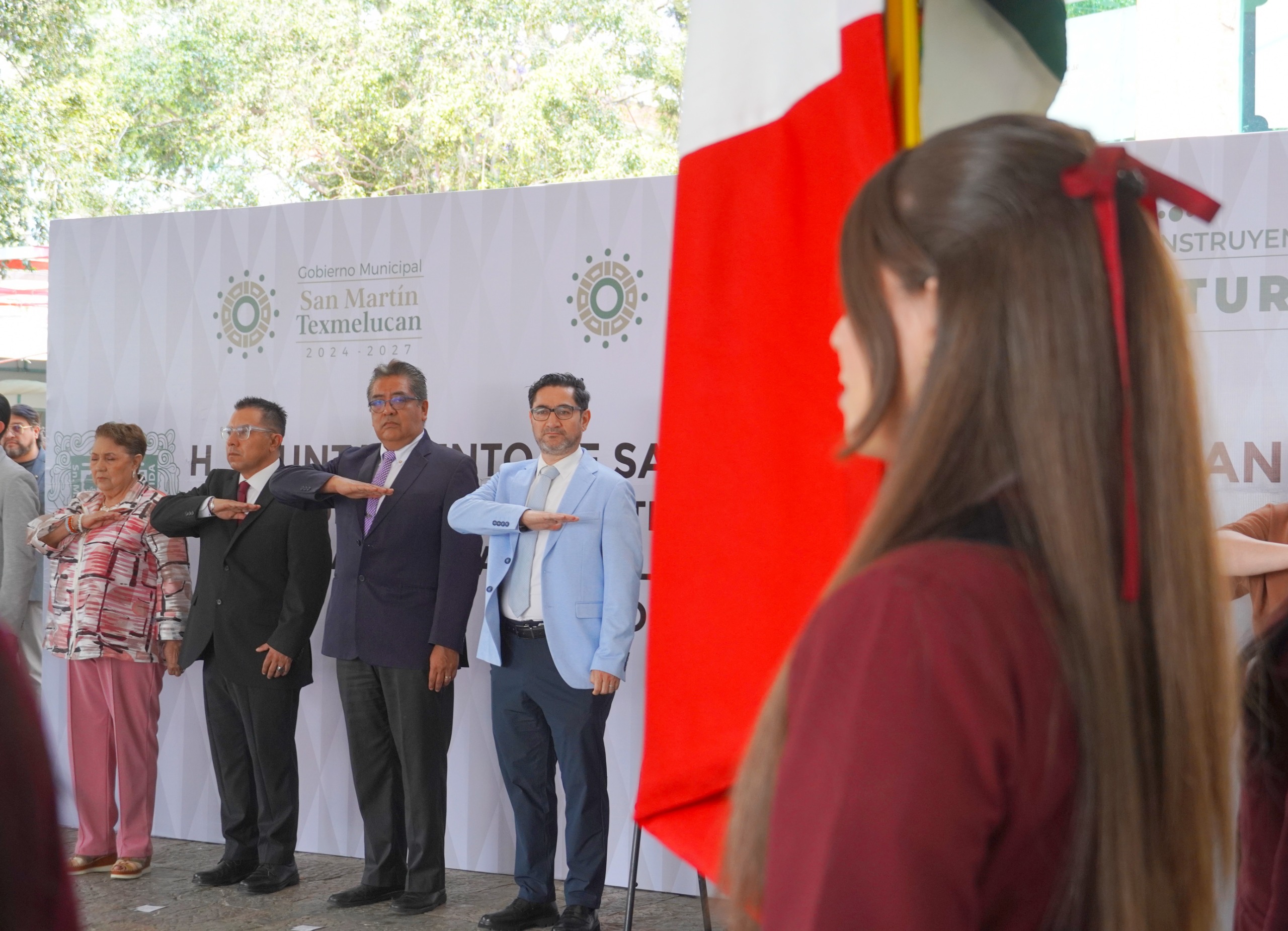 San Martín Texmelucan conmemora el 164 aniversario de la Batalla de Puebla