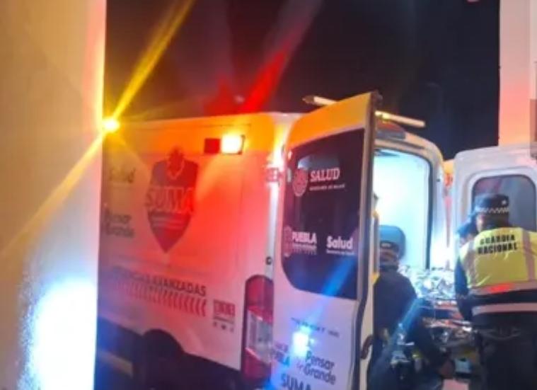 Hieren a mujer en violento asalto en la Amozoc-Perote 