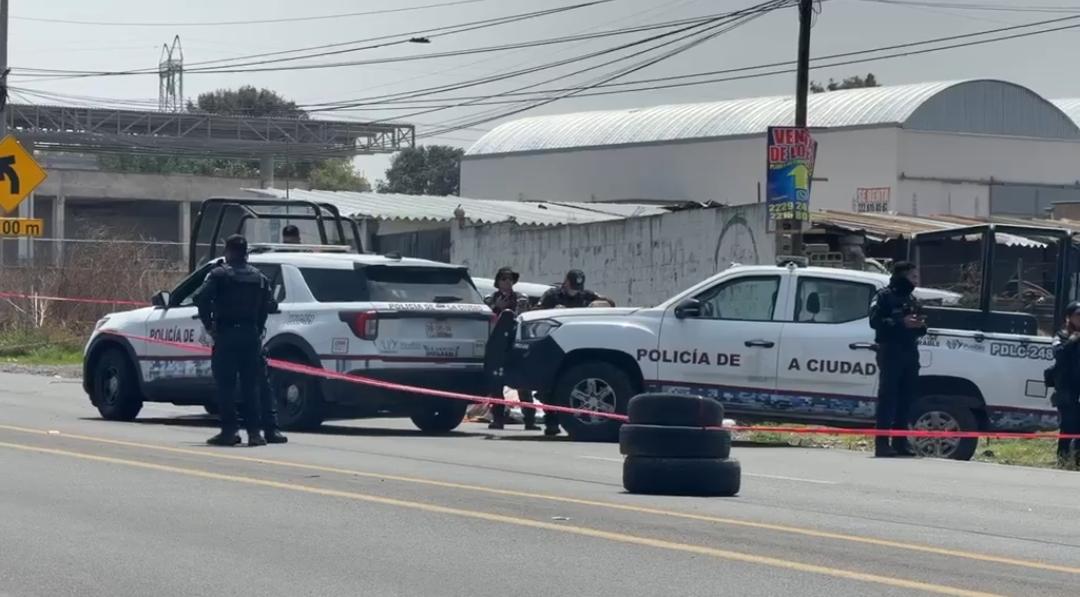 Hallan encobijado en colonia de San Miguel Canoa 