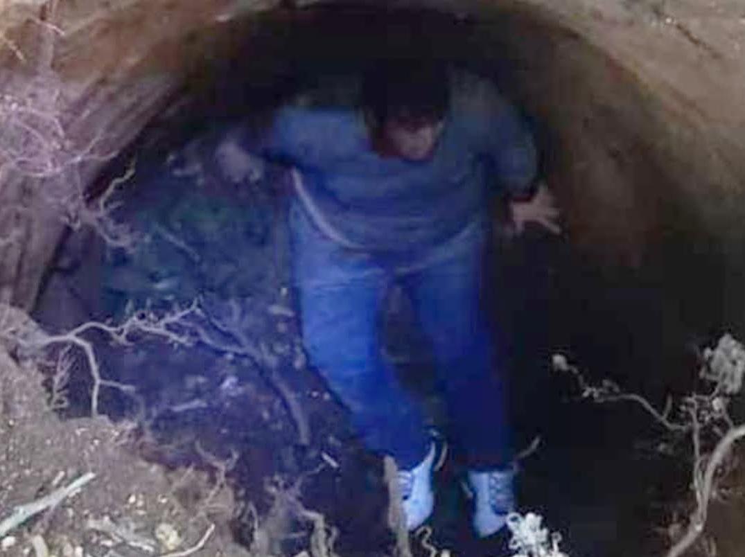 Cae hombre a fosa séptica de cuatro metros de altura en el municipio de Zaragoza 