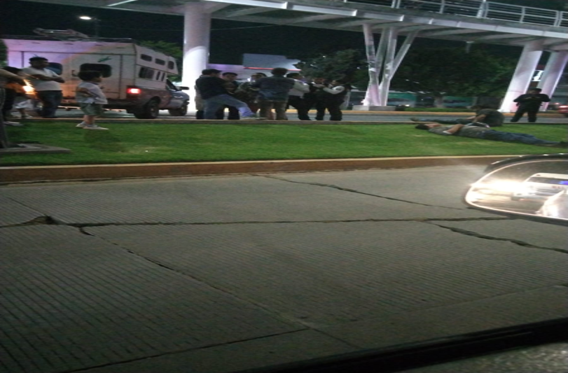 Percance vial en Puebla provoca una persecución y después una golpiza