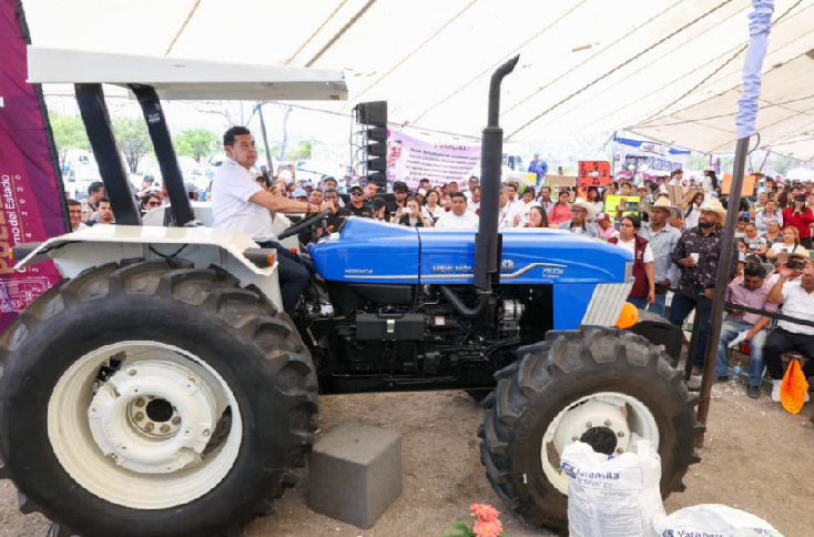 Gobierno estatal impulsa la Revolución Agrícola y erradica pobreza alimentaria en la Mixteca