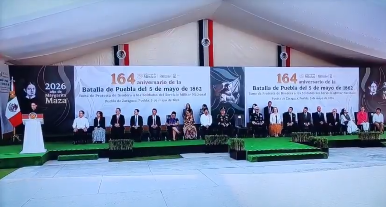 VIDEO Quienes piensan que nos arrodillaremos, están destinados a la derrota: Sheinbaum