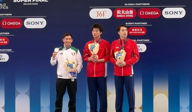 México cierra con plata y subliderato del medallero en Copa del Mundo de Clavados