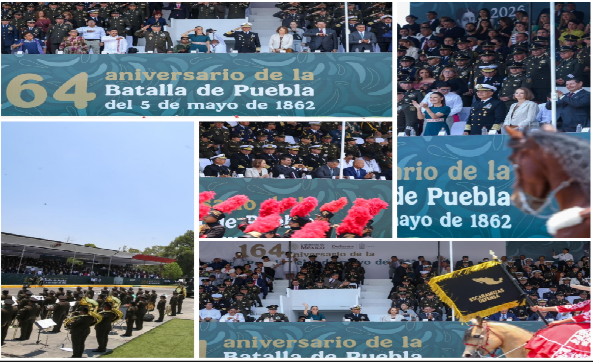En unidad, con patriotismo y orden se realizó el Desfile del 5 de Mayo