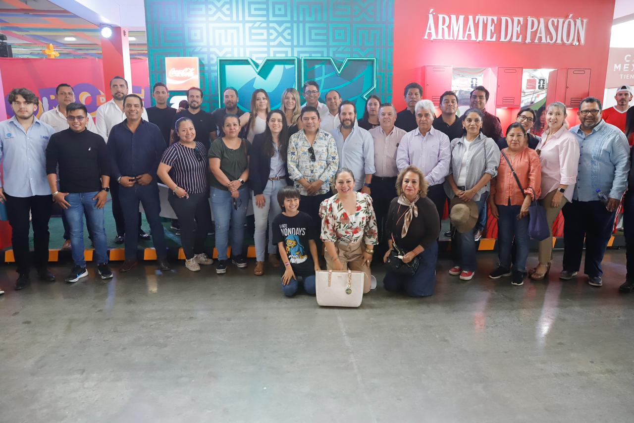 Empresarios de Canirac, Canagraf y Cicepac disfrutan de la Feria de Puebla 2026