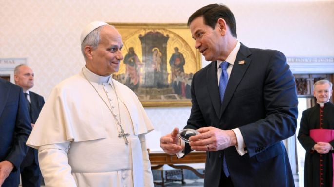 Rubio busca aliviar tensiones con el Vaticano tras las críticas de Trump al papa León XIV