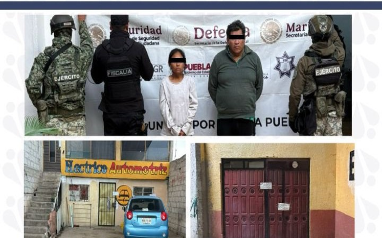 Desmantelan red de pornografía infantil y droga en San José Chiapa