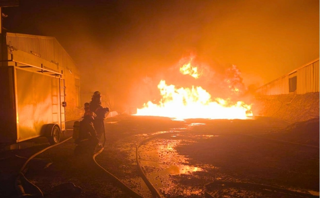 VIDEO Tres lesionados deja incendio en planta Bachoco en Lagos de Moreno