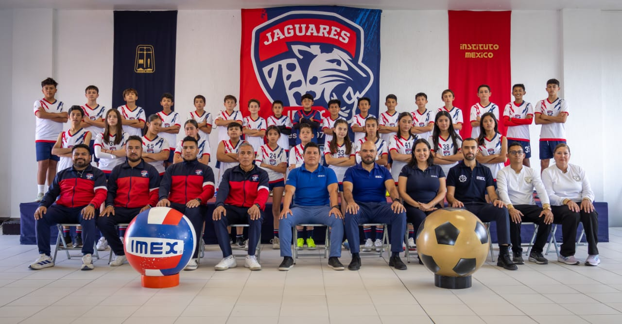Jaguares IMEX representa a Puebla en Nacional de futbol y voleibol