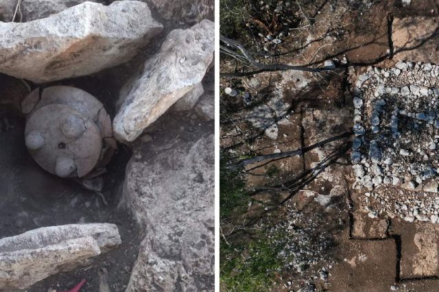 Hallan posible altar maya de más de 1500 años en obras del Tren Maya