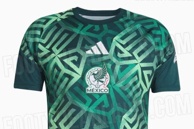 Se filtra diseño de jersey de entrenamiento de México para el Mundial 2026