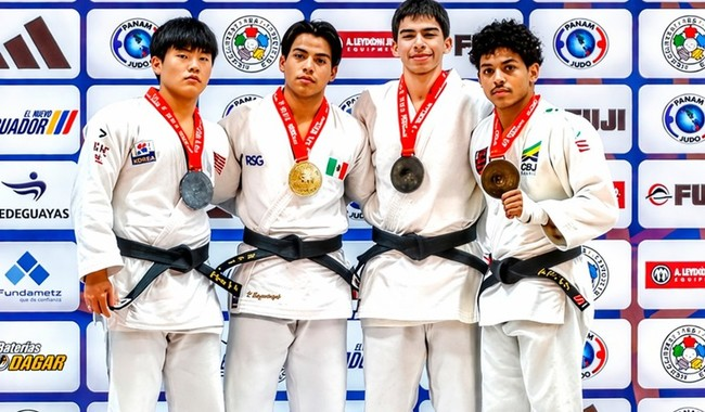 Eduardo Sagastegui, campeón del Panamericano Junior de Judo 2026