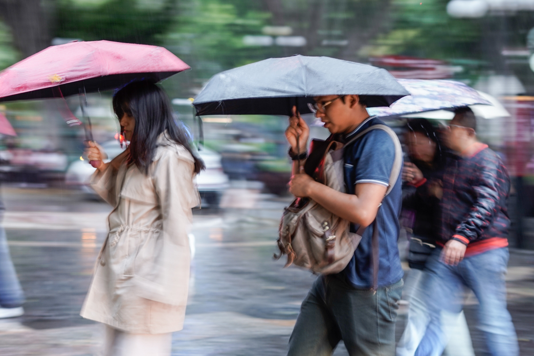 Activan Alerta Naranja y Amarilla por lluvias y caída de granizo en la CDMX