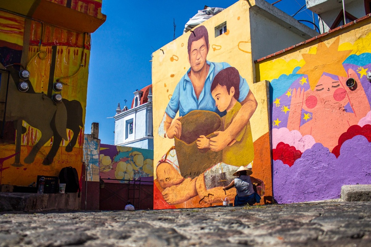 Conoce el Arte callejero en Xanenetla