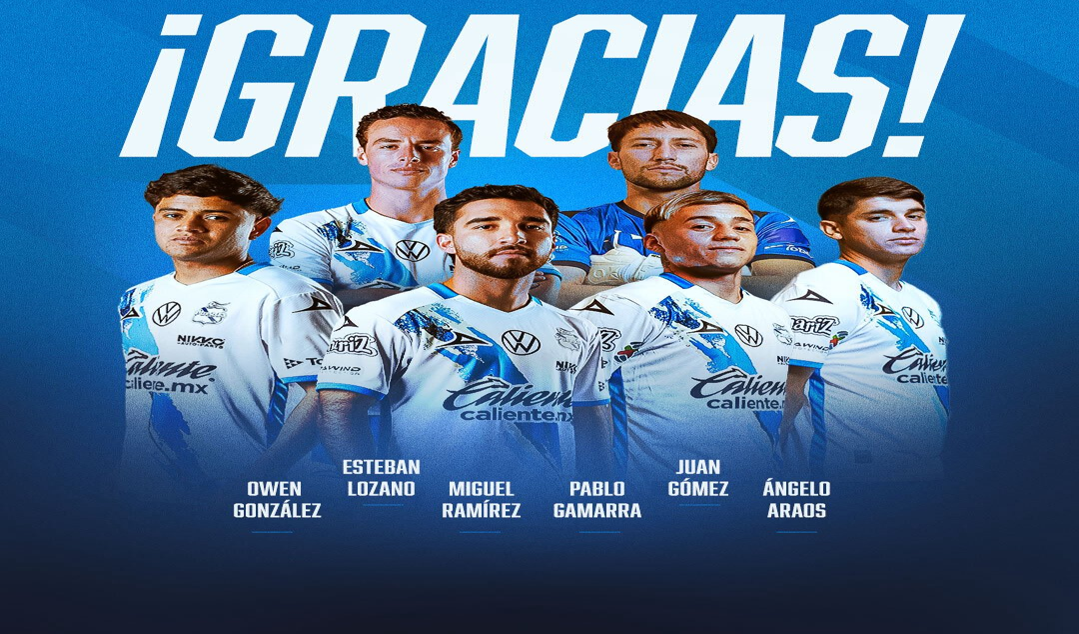 Comienza la limpia, Puebla anuncia primeras seis bajas