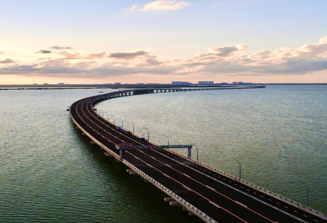 Así luce el nuevo puente Nichupté en Cancún, Quintana Roo