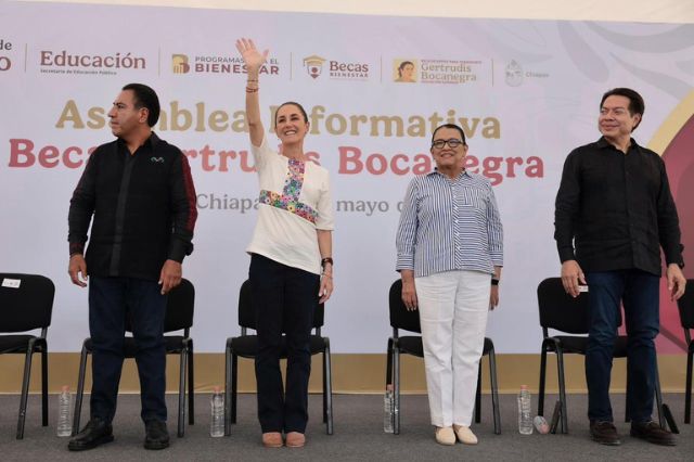 Lanzan beca Gertrudis Bocanegra para universitarios en Chiapas
