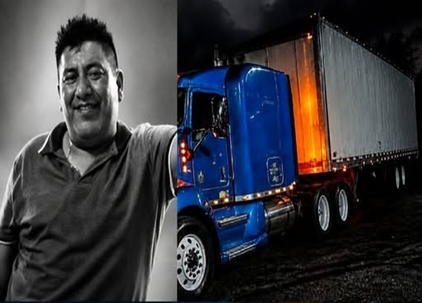 Compañeros despiden a Edmundo, trailero originario de Tehuacán