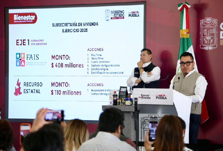 Gobierno del Estado genera bienestar con viviendas en San José Chiapa