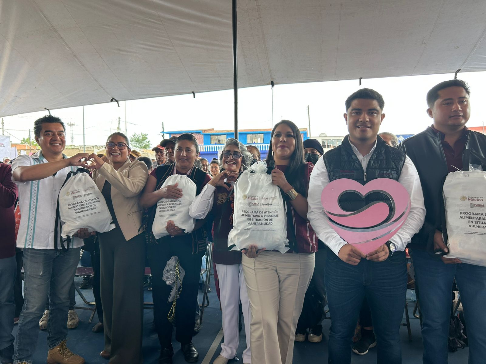 Jornada Por Amor a Puebla llega a San Diego Cuachayotla en Cholula