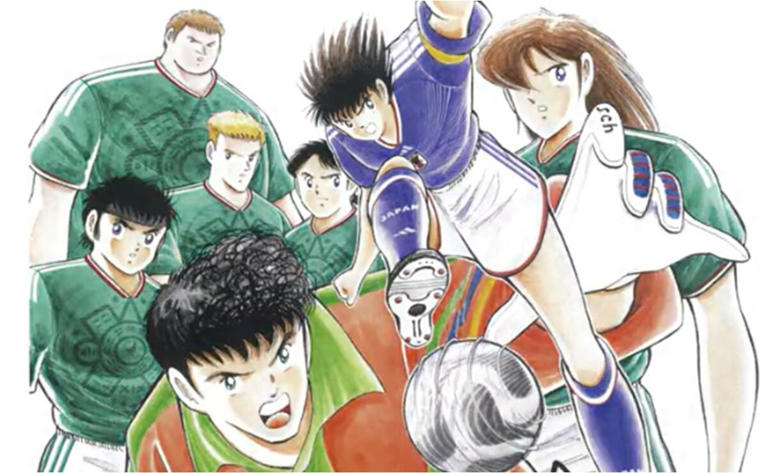 México y Japón se unen en una colaboración con los Supercampeones
