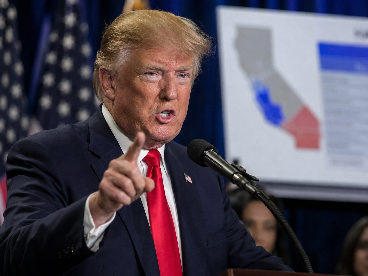 Trump denuncia sin pruebas presunto fraude en primarias de California