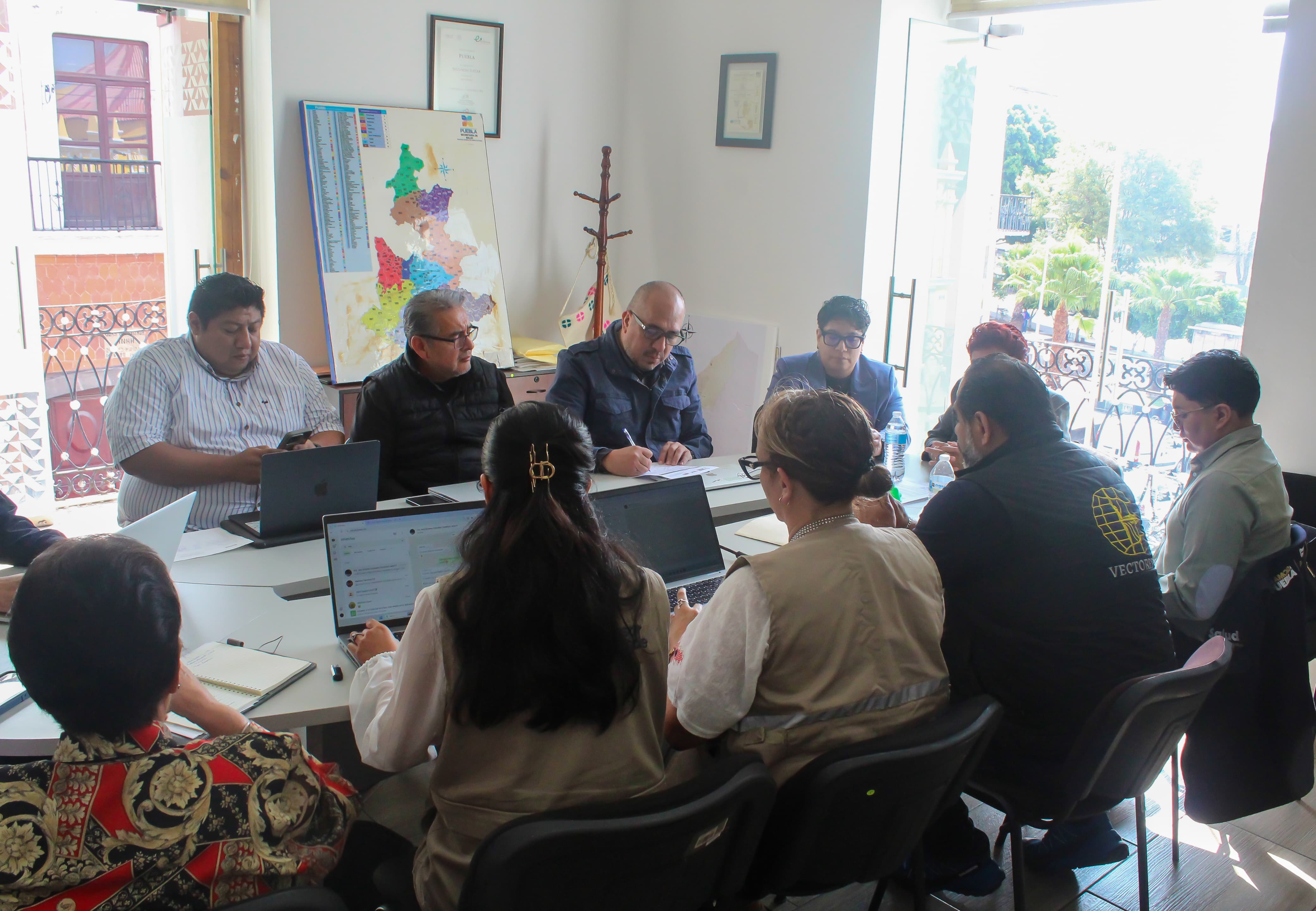 Puebla y Federación refuerzan acciones conjuntas contra el dengue