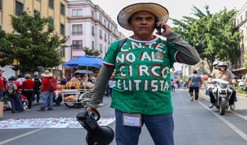 Afirma Claudia Sheinbaum que no se desalojará el plantón de la CNTE en la CDMX