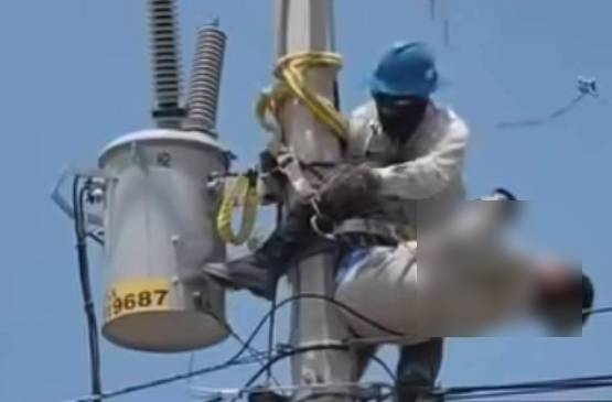 Hombre recibe fuerte descarga eléctrica y sobrevive en Tlaxcala
