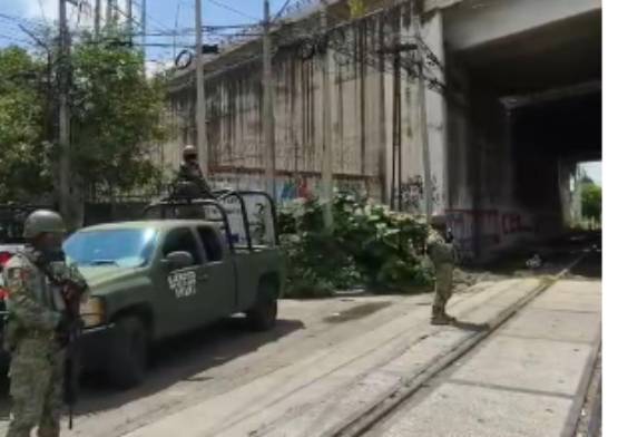 Realizan operativo de cateo en predio de pipas de agua en San Felipe Hueyotlipan