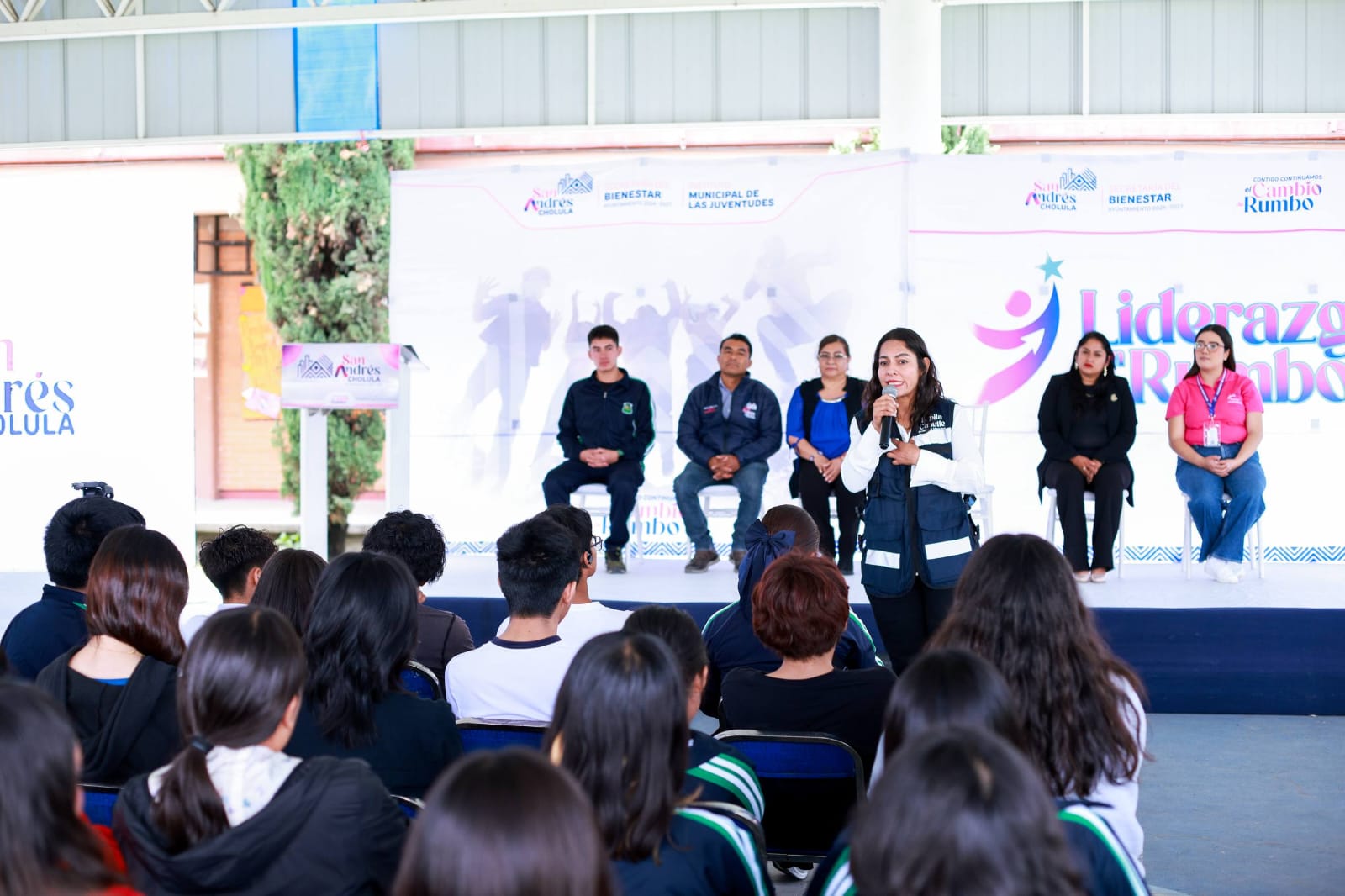 Gobierno de San Andrés Cholula fortalece formación de estudiantes con conferencias de liderazgo