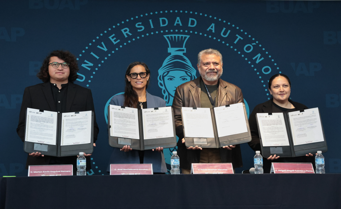 IMACP y BUAP signan convenio de colaboración en favor de la cultura