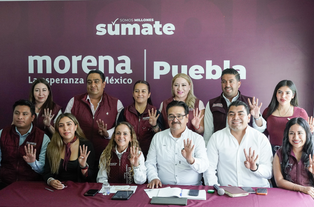 Morena Puebla llevará a cabo 31 acercamientos con la ciudadanía