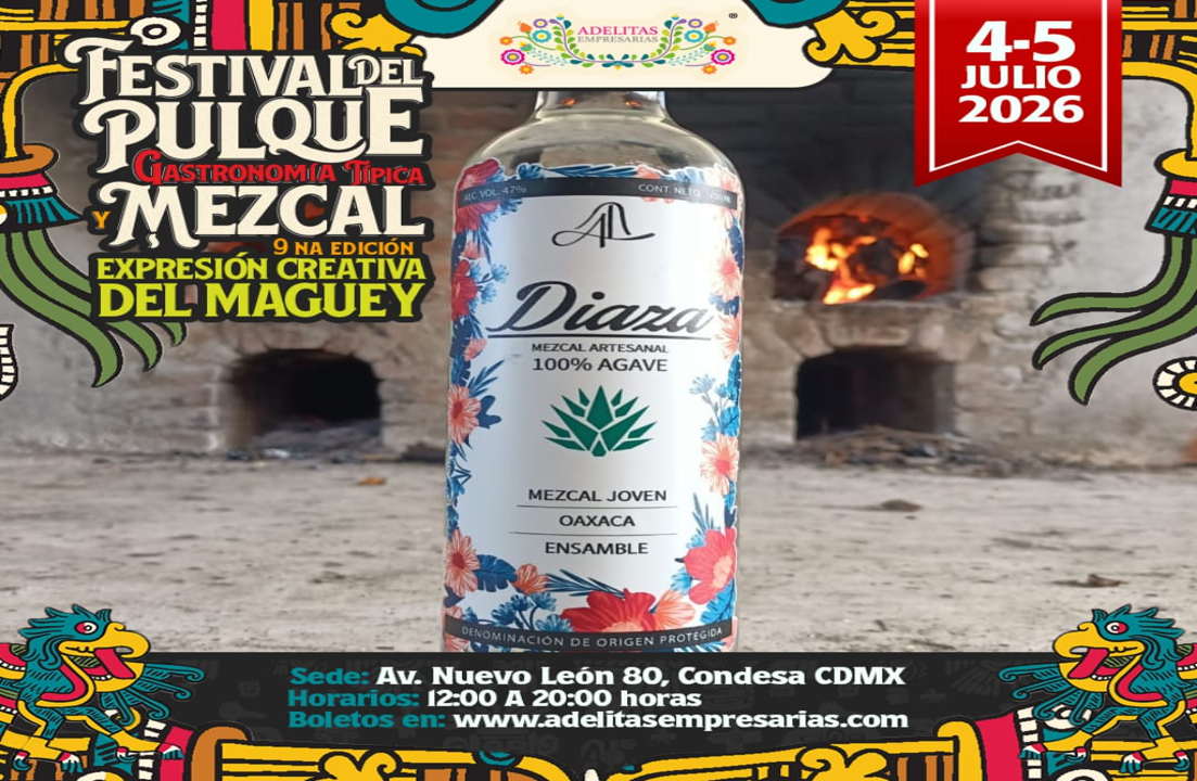 Alistan Festival del Pulque, Gastronomía Típica y Mezcal
