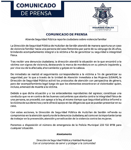 comunicado