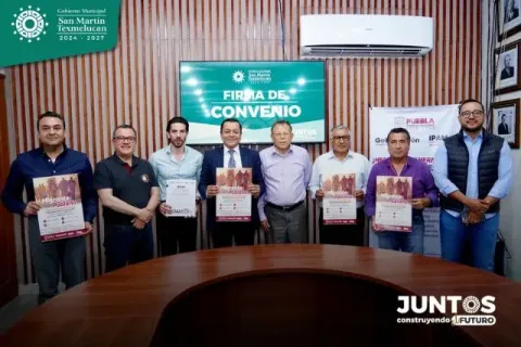 Firma de convenio 