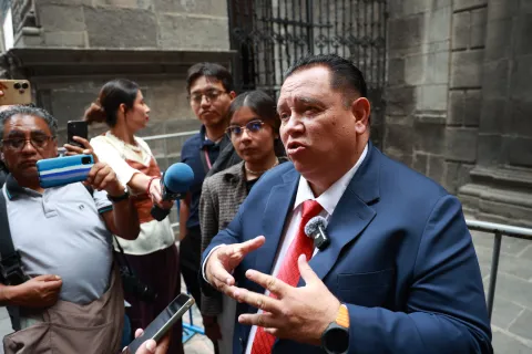 Ricardo Paredes Solorio, exaspirante y académico de la Benemérita Universidad Autónoma de Puebla (BUAP).