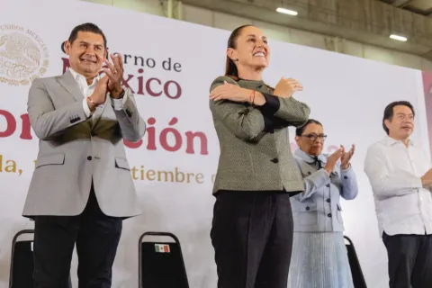 Confirmado, Armenta estará en el Informe de Claudia Sheinbaum.
