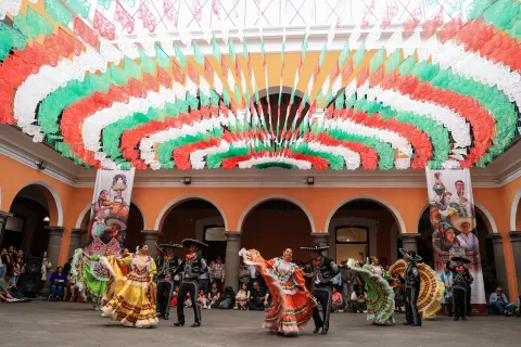 Se llevó a cabo el evento "Danza México Vive en el Mes de la Patria". 