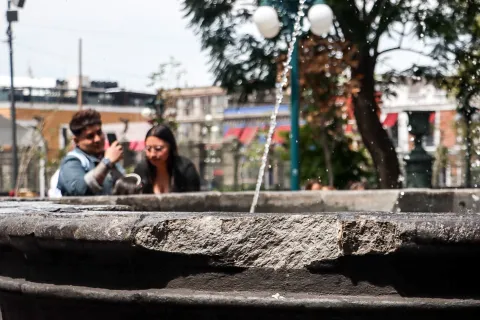En el 2026 será rehabilitada la fuente de San Miguel en Puebla.