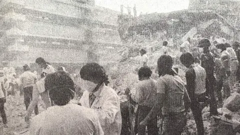 Septiembre de 1985, una fecha que marcó a millones de mexicanos.