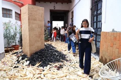 Patio Efímero celebra su sexta edición en Puebla.