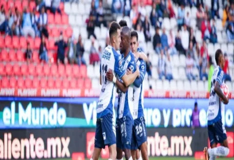 Pachuca venció por marcador de 2-1 a San Luis.