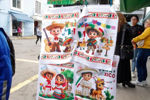 Remate de servilletas y microfibras en Tlaxcala.