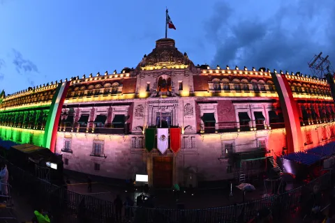 Desde Palacio Nacional, Claudia Sheinbaum Pardo dará el Grito de Independencia.