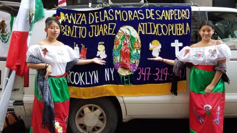 "Danza de las Moras" de Atlixco realizada en Nueva York 